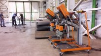 UZ50 UKOSOWARKA FAZOWARKA Z AUTOMATYCZNYM POSUWEM